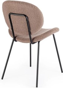 Bézs kárpitozott étkezőszék Maddie – Yes Everyday