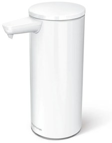 Fehér automata acél szappanadagoló 266 ml – simplehuman