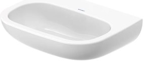 Duravit 23116000702 - Függesztett mosdó D-CODE 60 x 46 cm, kerámia, fényes fehér