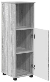 Fürdőszoba bútor szett 3 pcs Szürke sonoma 61 x 35 x 64 cm