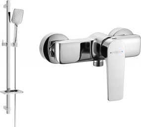 Mexen Lynx DQ62 zuhanycsaptelep zuhanykészlettel, króm - 74594DQ62-00