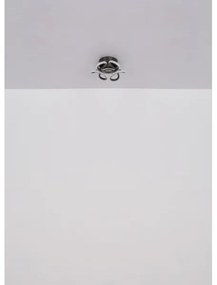 Globo 67386-24A - MELISAND LED mennyezeti lámpa 24W, 26 cm, fekete