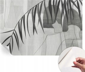 Divatos öntapadós fali tapéta Absztrakt pålmafa 104x70 cm