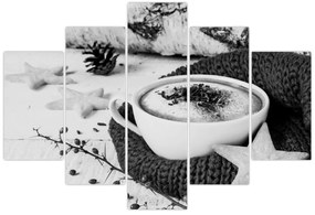 Kép - Téli cappuccino (150x105 cm)