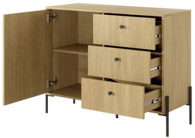 Komód Scandia D3S (scandi tölgy  + scandi fenyő). 1071388