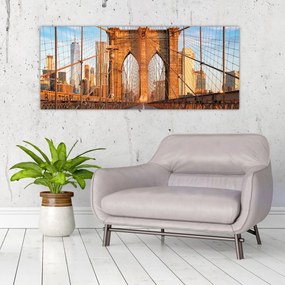 Kép - Brooklyn híd (120x50 cm)