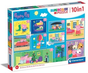 Puzzle – Peppa Pig – 10 az 1-ben