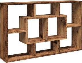vidaXL antik fa szerelt fa fali polc 85 x 16 x 52,5 cm