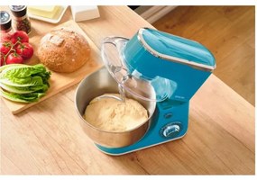 Sencor - Konyhai robotgép rozsdamentes acéltállal 1300W/230V türkiz