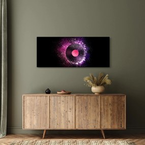 Kép - Vinillemez rózsaszín-lila színben (120x50 cm)