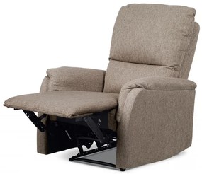 DÖNTHETŐ, ÁLLÍTHATÓ TV ÉS RELAXFOTEL CAPPUCCINO SZÍNBEN TV-5060