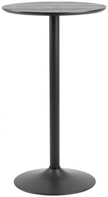 Ibiza bárasztal fekete 60 cm