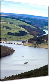 Vászonkép 70x100 Tájkép folyóval