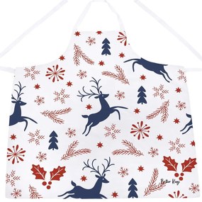 Karácsonyi pamut kötény Christmas Symbols - Butter Kings