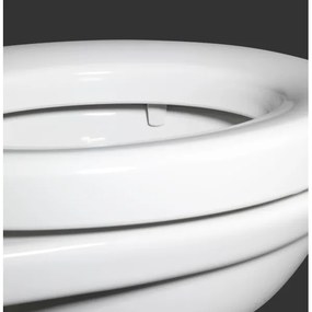 WENKO 21905100-SECURA WC-ülőke 37x44 cm fehér/szürke
