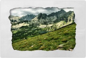 Poszterek 120x80 Tátra Lengyel hegyek Kilátás
