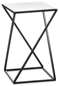 Virágállvány 40x24 cm fekete