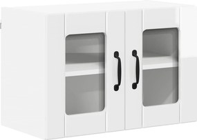 vidaXL Konyhaszekrény Magas Fényű Fehér 60 x 31 x 40 cm Faanyag