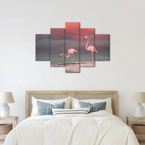 Flamingók képe (150x105 cm)