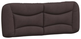 sötétbarna szövet ágykeret matrac nélkül Hvar 180 x 200 cm