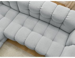 Világosszürke sarokkanapé Cloud – Bobochic Paris