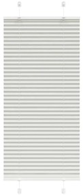 pliszírozott redőny világosszürke 60x150 cm szövetszélesség