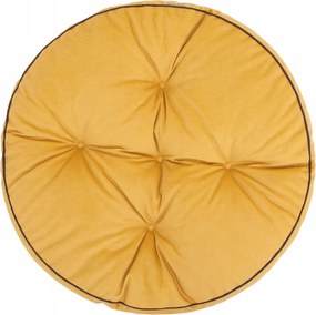 Ülőpárna a földön, kerek párna a padlóra 57x57cm