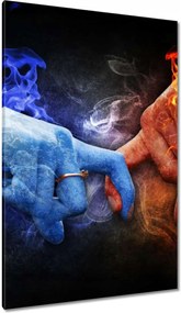 Festmények 80x120 Nehéz szerelem