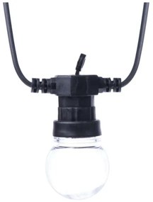 LED Kültéri dekorációs lánc 50xLED/10m IP44 átlátszó