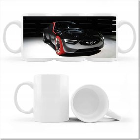 Nyomott mintás bögre Opel sportautó