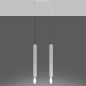 Sollux SL.0958 - Csillár zsinóron VIZIER 2xG9/40W/230V fehér
