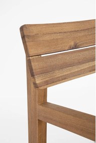 Natúr színű tömörfa kerti szék Rodano – Bizzotto