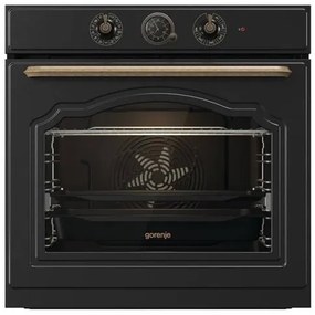 Beépíthető sütő Gorenje Classico fekete BOS67372CLB