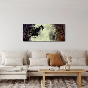 Kép - Telihold a felszín felett (120x50 cm)