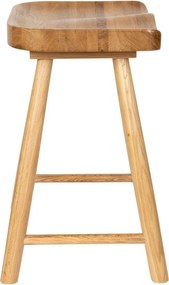 Natúr színű tölgyfa ülőke Vander – White Label