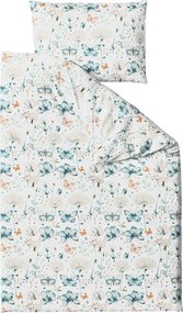 Krepp ágyneműhuzat kiságyra Renforcé ELIVINE fehér Ágyneműhuzat mérete: 45 x 65 cm | 90 x 140 cm