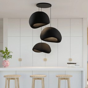 Függőlámpa - Wabi Sabi Kanso Beams - Fekete