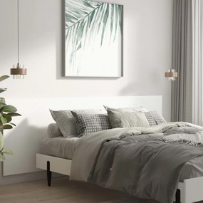 fehér szerelt fa fali fejtámla 240 x 1,5 x 80 cm