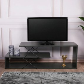 TV asztal Zigzag antracit