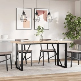 3 db tömör fenyőfa téglalap alakú asztallap 80 x 53 x 2,5 cm