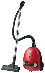 MIDEA MBO1PLRE porzsákos porszívó, 700 W, kompakt és könnyű, 1,5 literes porzsák, 5 m tápvezeték