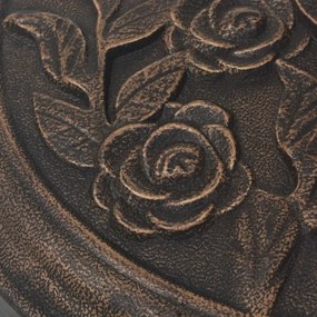 kör alakú, bronz színű gyanta napernyő talp 9 kg