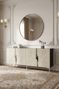Evva 150 - Anthracite, Travertine, Silver