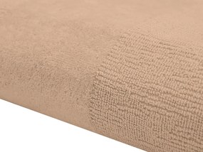 Fürdőlepedő CARRARA 70x140 cm világosbarna, 100% pamut
