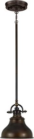 Quoizel EMERY QZ-EMERY-P-S-PN Függőlámpa 1x60W/E27