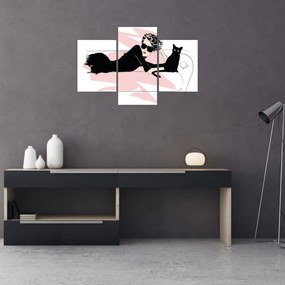 Kép - Fashion lady (90x60 cm)