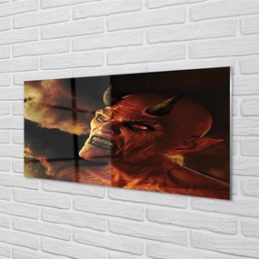 Üvegképek Ördög 120x60cm
