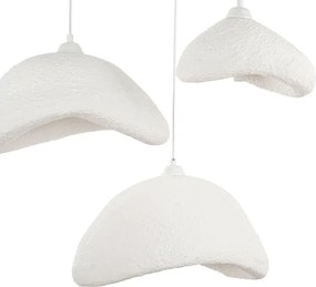 BRILAGI - WABI SABI kábeles függeszték 3xE27/40W/230V, Ø 82 cm, fehér