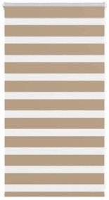 zebrafüggönnyel homokbarna szövetszélesség 80,9 cm poliészter