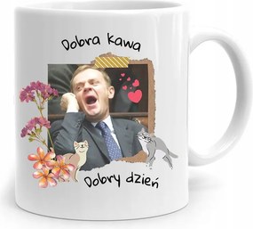 Donald Tusk Bögre Platform Jó Kávé Ajándék fényképes nyomtatással